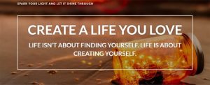 Yvette's light website banner