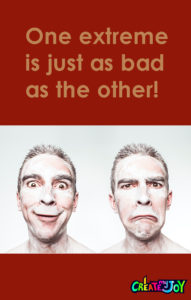 One extreme is just as bad as the other
