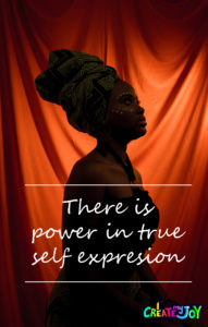 There is power in true self expression